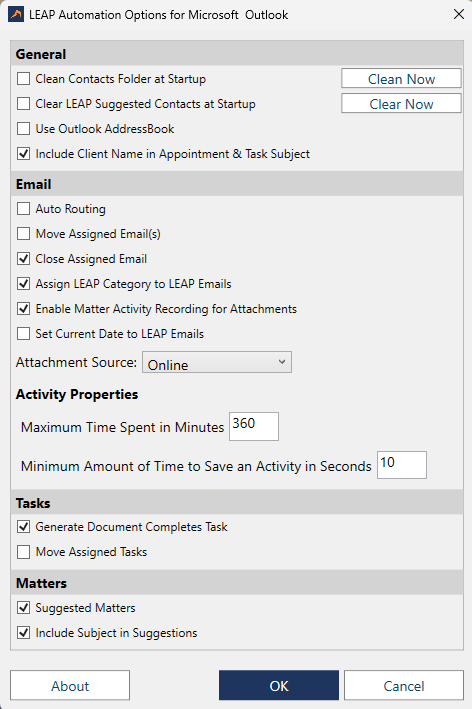 LEAP Automation Options for Microsoft Outlook.png