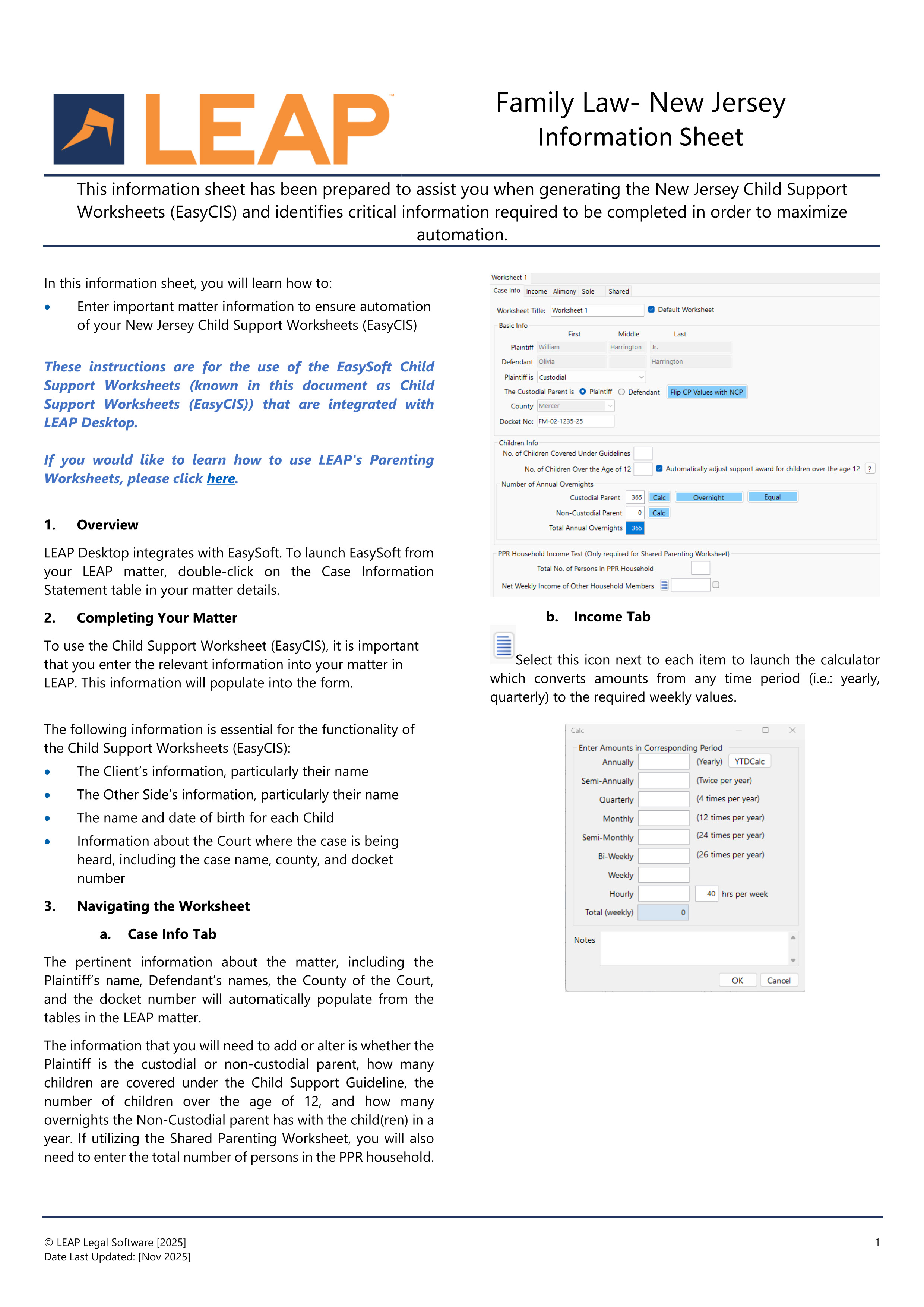 NJ - How to complete the Child Support Worksheets (EasyCIS)_Nov20251_2